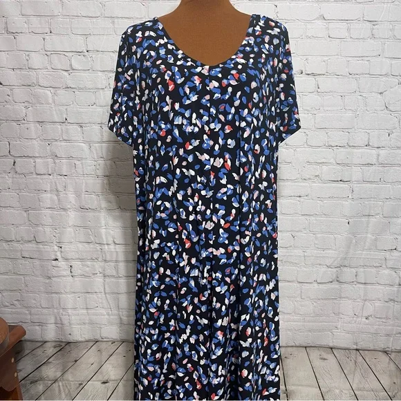 Roaman's | Dresses | Plus Size Roamans Slinky Knit Fit Flare Vneck Dress Size X 2224 Blue | Poshmark Roaman's | Dresses | Plus Size Roamans Slinky Knit Fit Flare Vneck Dress Size X 2224 Blue | Poshmark